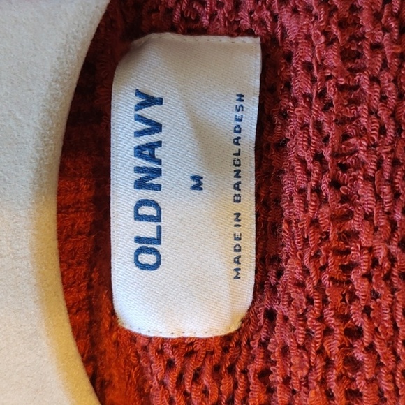 Old Navy Women's Rust Color Open Cardigan Size M - Picture 3 of 5